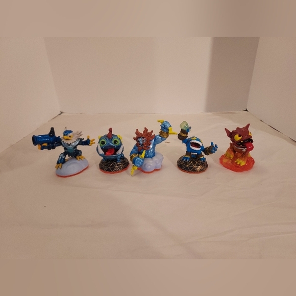 Lot of FIVE (5) Activision Skylanders Giants 2012 Action Figure Toys - Picture 1 of 16